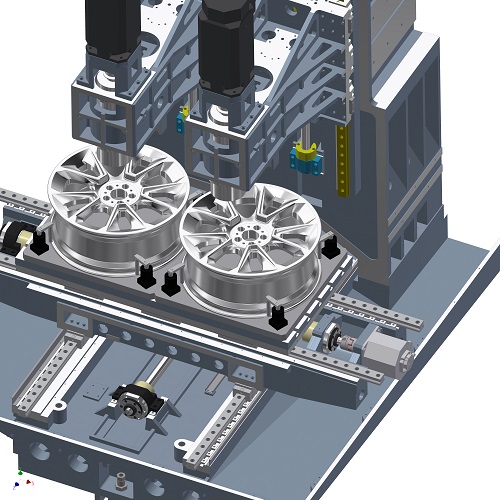 雙休心T輪轂專用機的加工效果如何？
